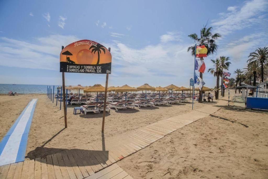 Benalmadena Beach Apartamento Con Vistas Al Mar Y Parking Privado Incluido Bagian luar foto